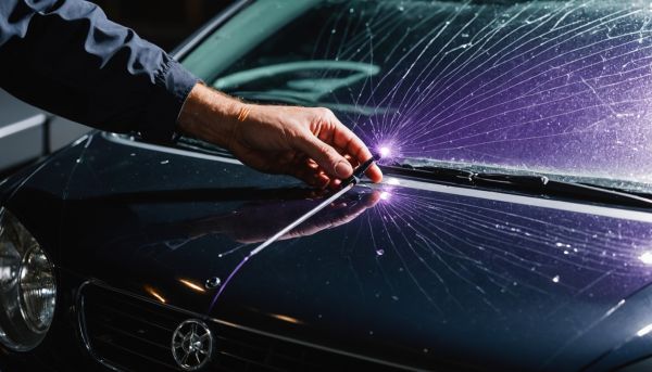 Réparer un impact sur son pare-brise rapidement